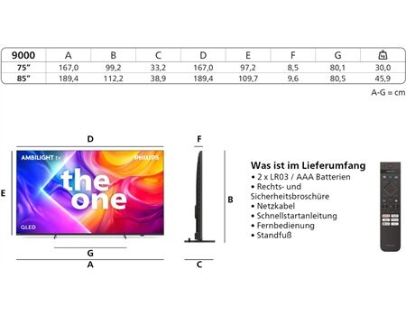 Philips 75PUS9000/12