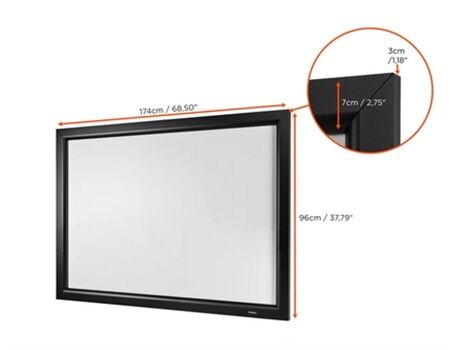 celexon HomeCinema Frame 1,60m 4:3 78 Zoll