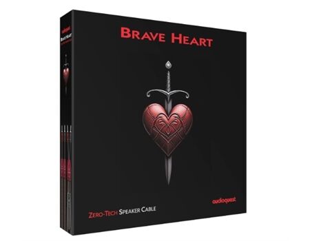 Audioquest Brave Heart Single-Wire Spades 3m