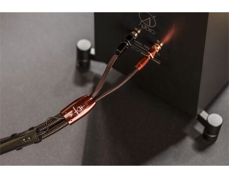 Audioquest Brave Heart Single-Wire Spades 3m