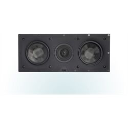 ELAC Debut IW-DC51-W Schwarz Center von oben