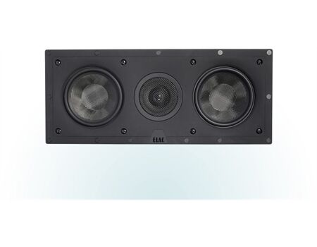 ELAC Debut IW-DC51-W Schwarz Center von oben