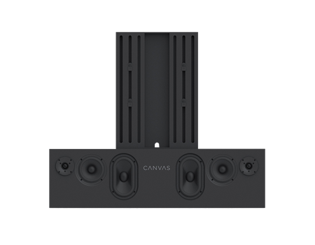Canvas Soundbar + 55" Front + TV-Halterung