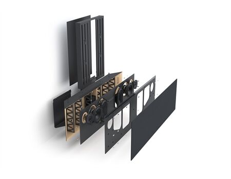 CANVAS Soundbar + 77" Front + TV-Halterung