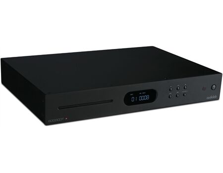 Audiolab 6000 CDT aluminium schwarz seite