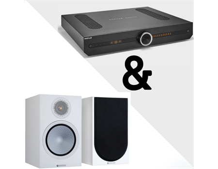 Monitor Audio Silver 100 7G + Roksan Attessa Streaming Amp