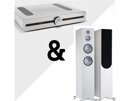 Monitor Audio Silver 300 7G + Roksan Attessa Streaming Amp