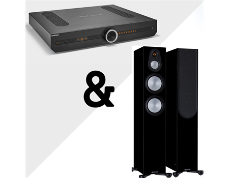 Monitor Audio Silver 300 7G + Roksan Attessa Streaming Amp