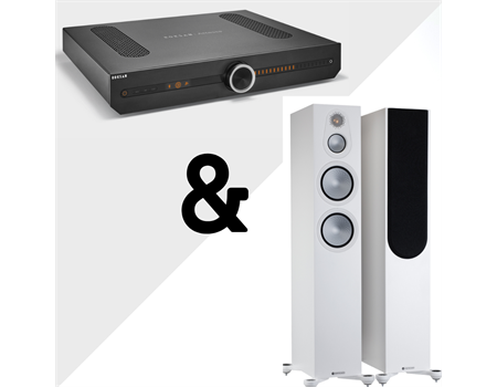 Monitor Audio Silver 300 7G + Roksan Attessa Streaming Amp